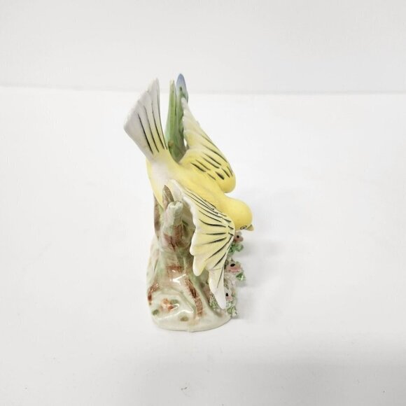 Vintage Orion Japan Porcelain Canary Bird Statue Figurine Mid Century Modern - Picture 5 of 9